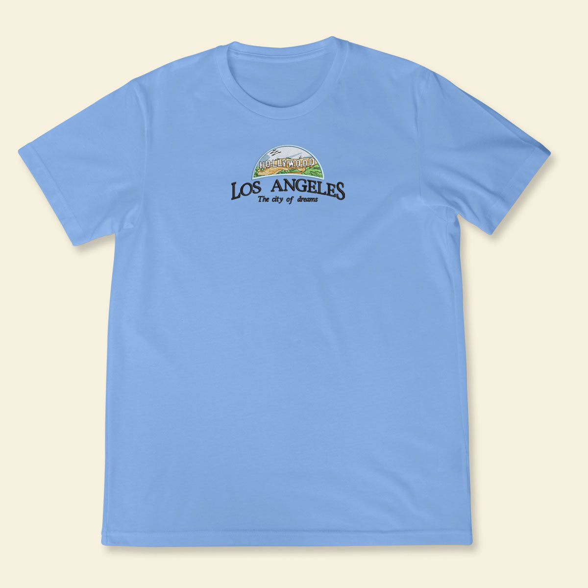 Embroidery Los Angeles Hollywood The City Of Dreams T-shirt 1688701152953.jpg