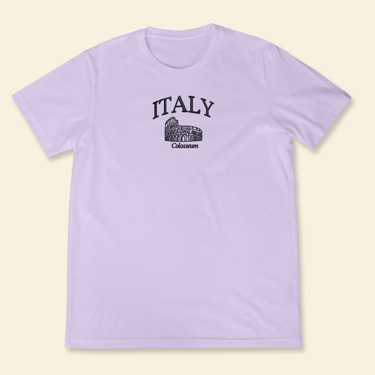 Embroidery Italy Colosseum T-shirt 1688701261575.jpg