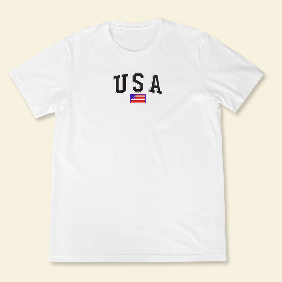 Embroidery Usa Vintage Logo T-shirt 1688702820812.jpg
