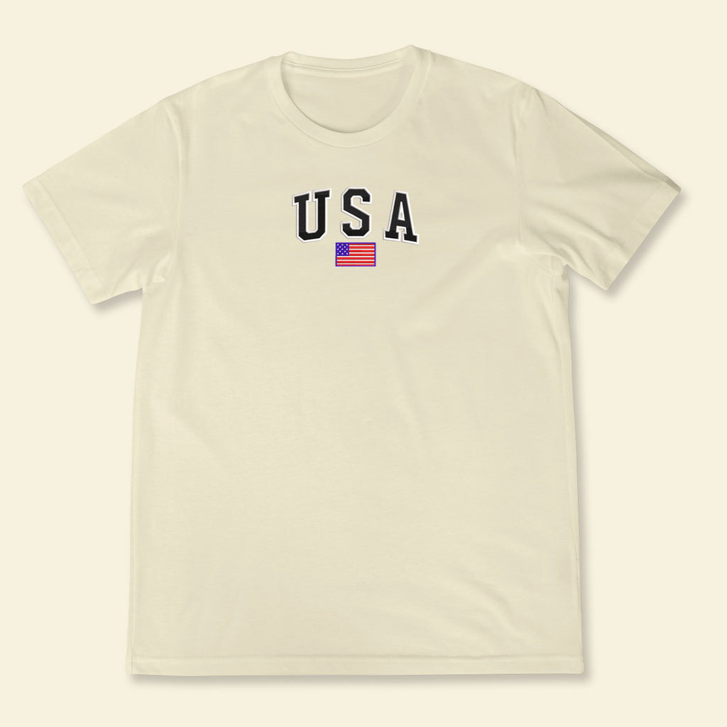 Embroidery Usa Vintage Logo T-shirt 1688702820872.jpg