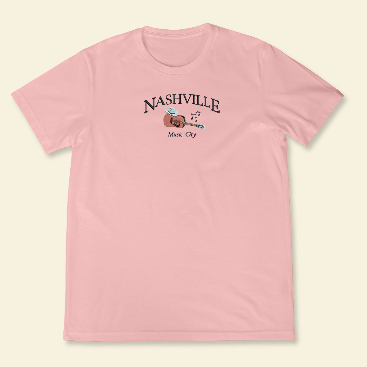 Embroidery Nashville Music City T-shirt 1688717159426.jpg