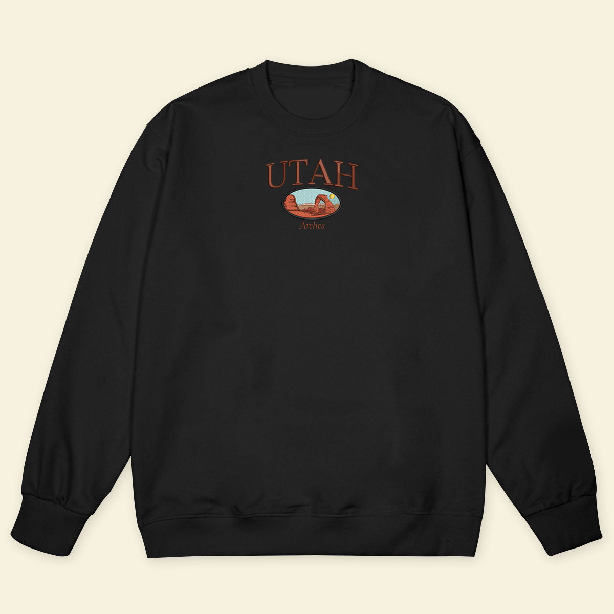 Embroidery Utah Arches T-shirt 1688783294962.jpg