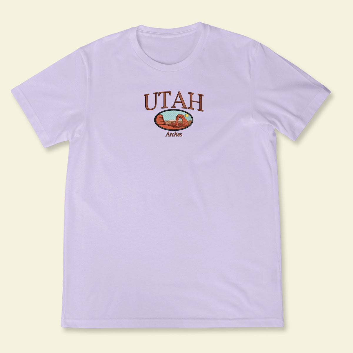 Embroidery Utah Arches T-shirt 1688783295030.jpg