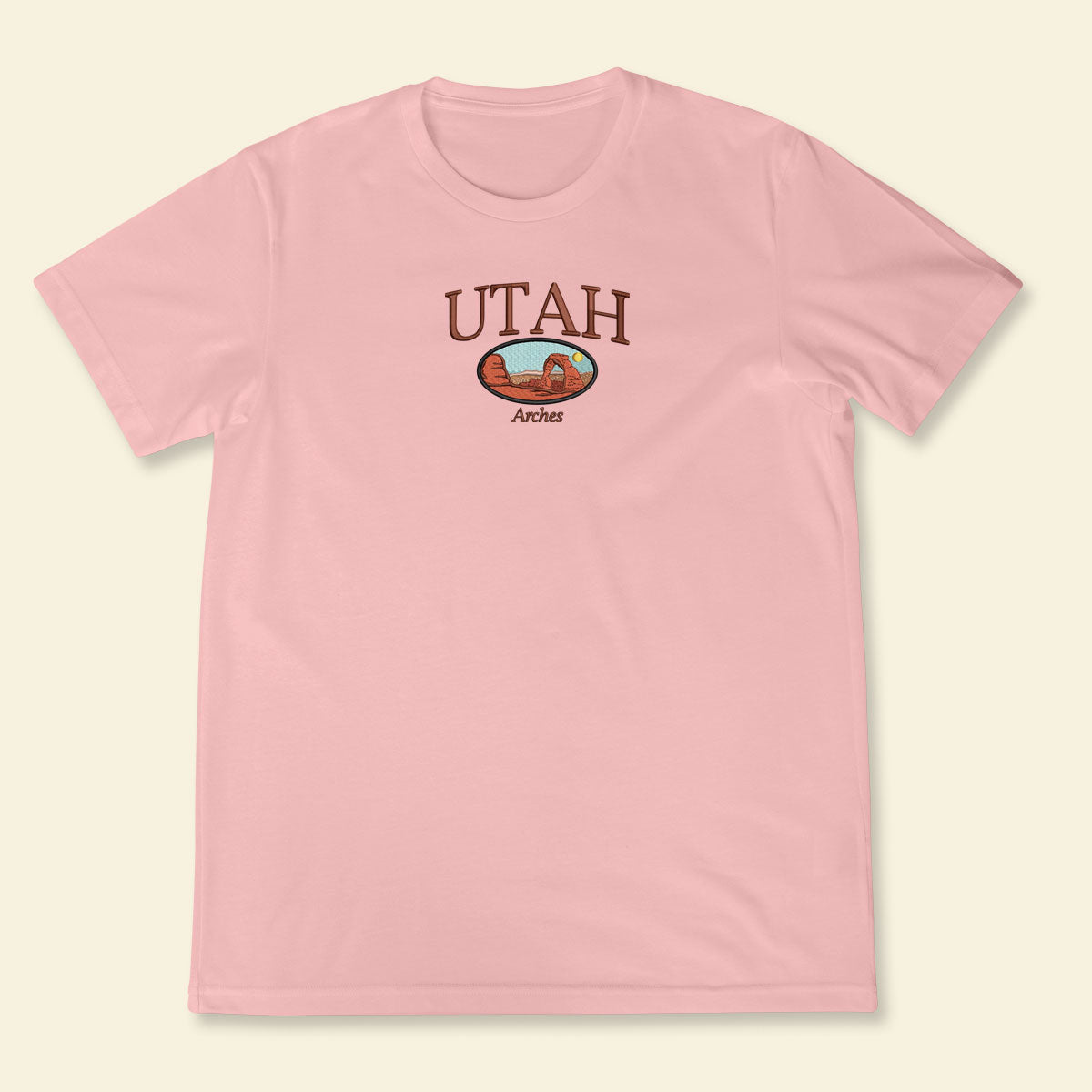 Embroidery Utah Arches T-shirt 1688783295048.jpg