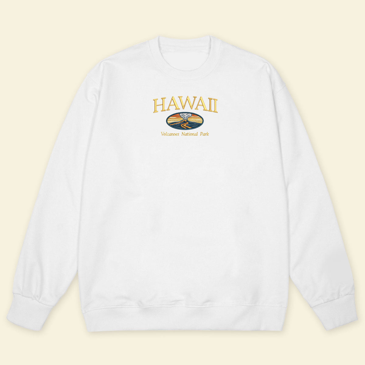 Embroidery Hawaii Volcanos National Park T-shirt 1688783488471.jpg