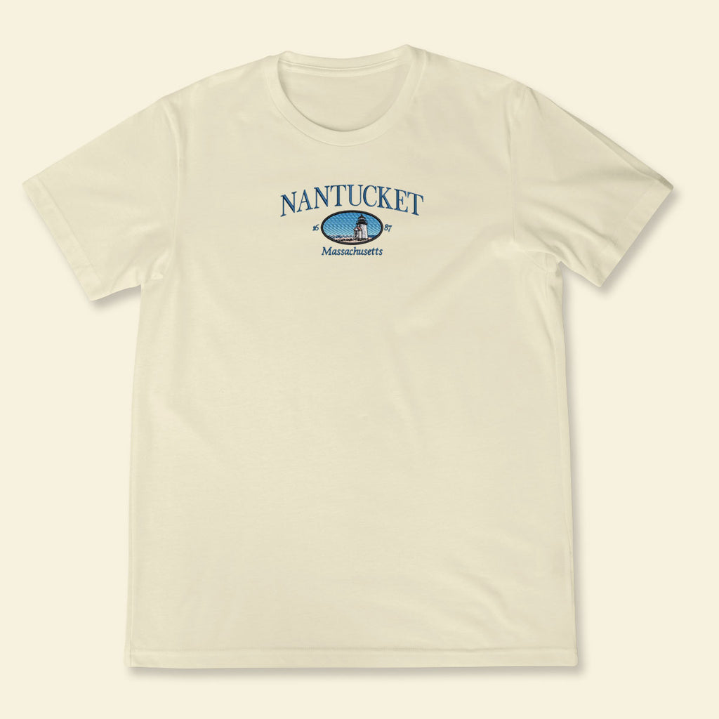 Embroidery Nantucket Massachusetts T-shirt 1688783659623.jpg