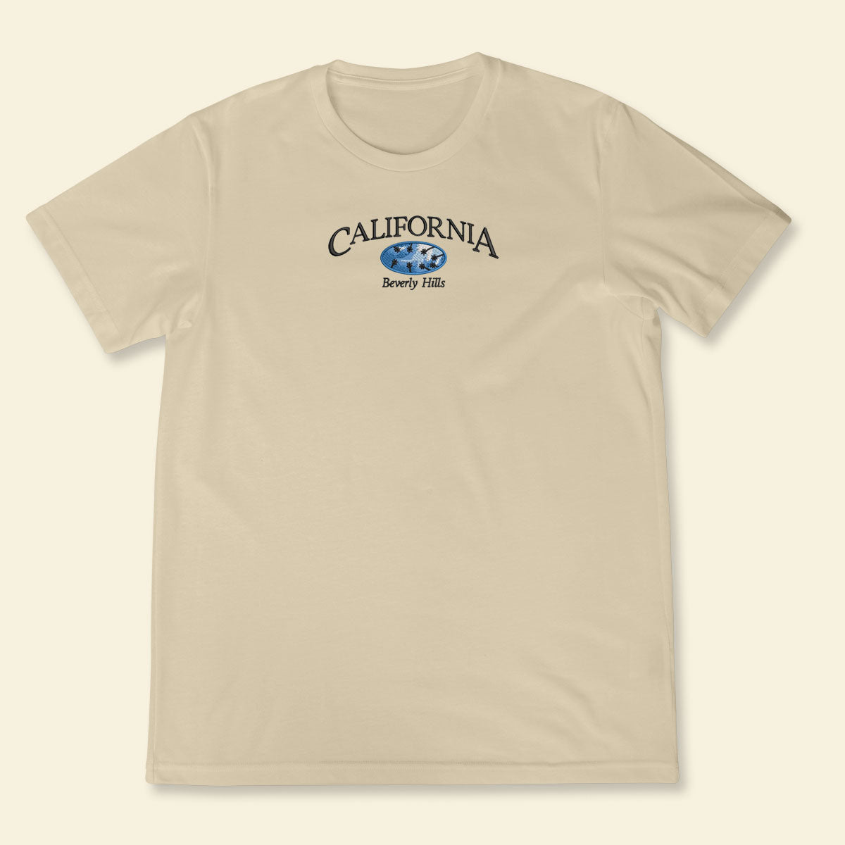 Embroidery California Beverly Hills T-shirt 1688783788822.jpg