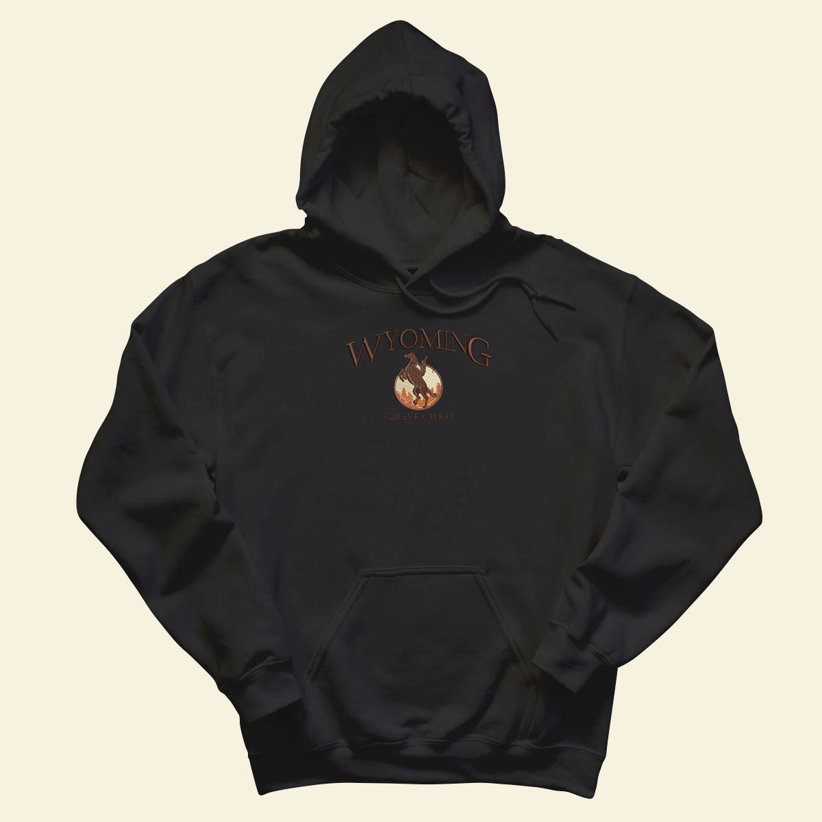 Embroidery Wyoming Forever West Vintage T-shirt 1688784031268.jpg