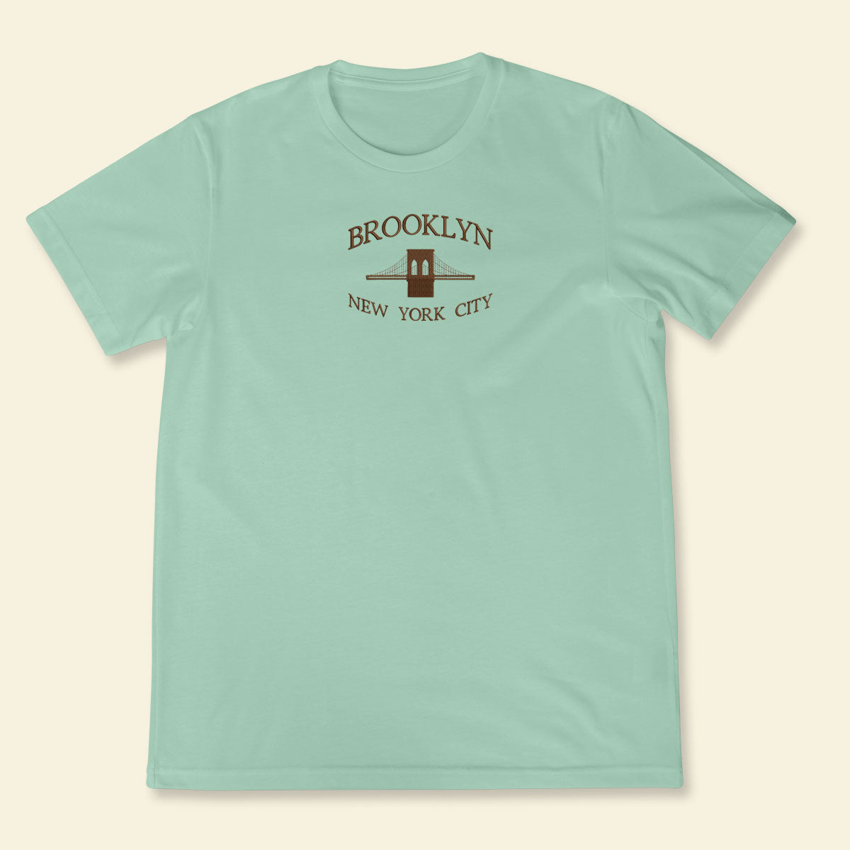 Embroidery Brooklyn New York City T-shirt 1688785380764.jpg