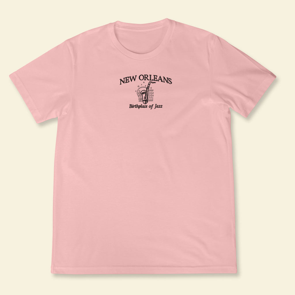 Embroidery New Orleans Birthplace Of Jazz T-shirt 1688960490578.jpg