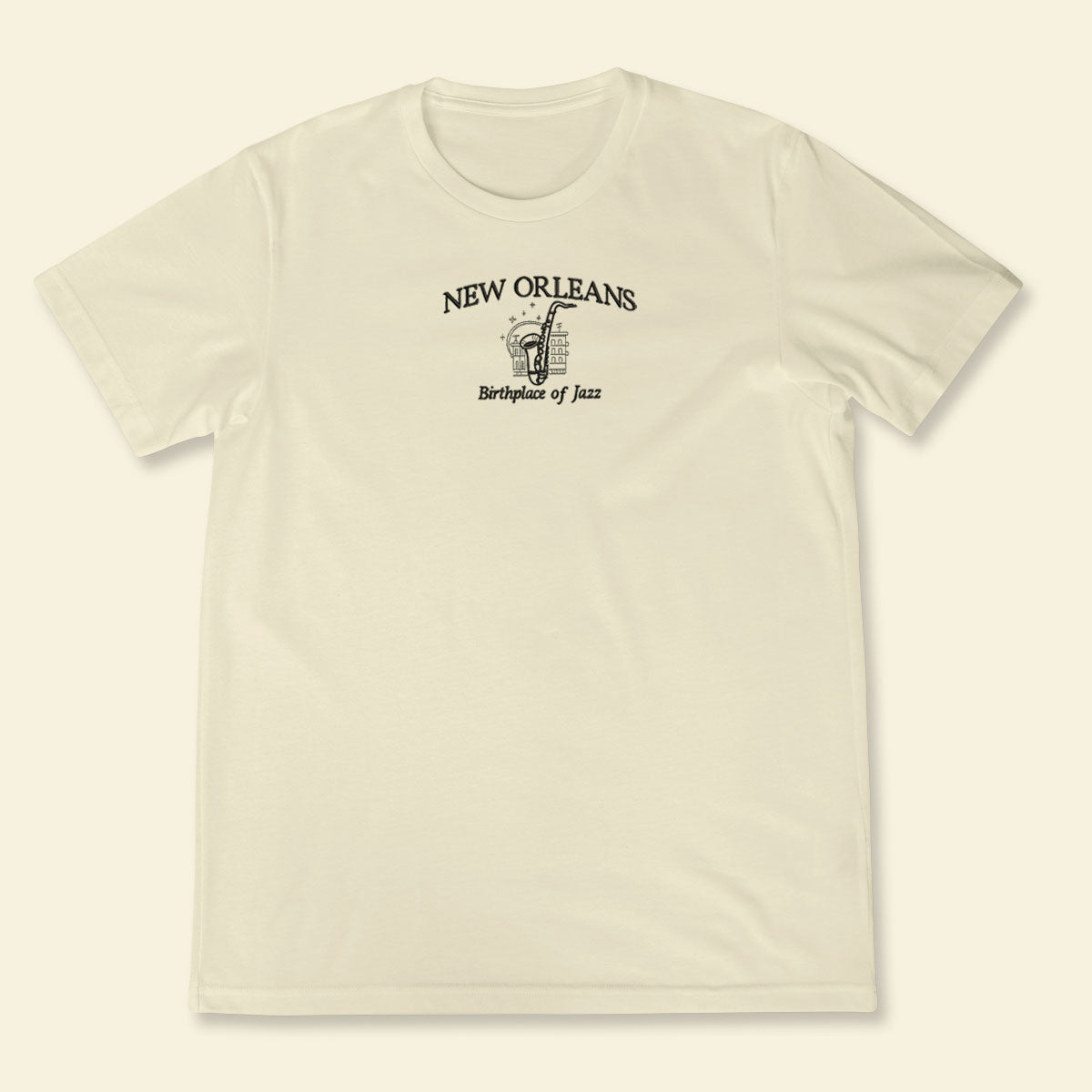 Embroidery New Orleans Birthplace Of Jazz T-shirt 1688960490594.jpg