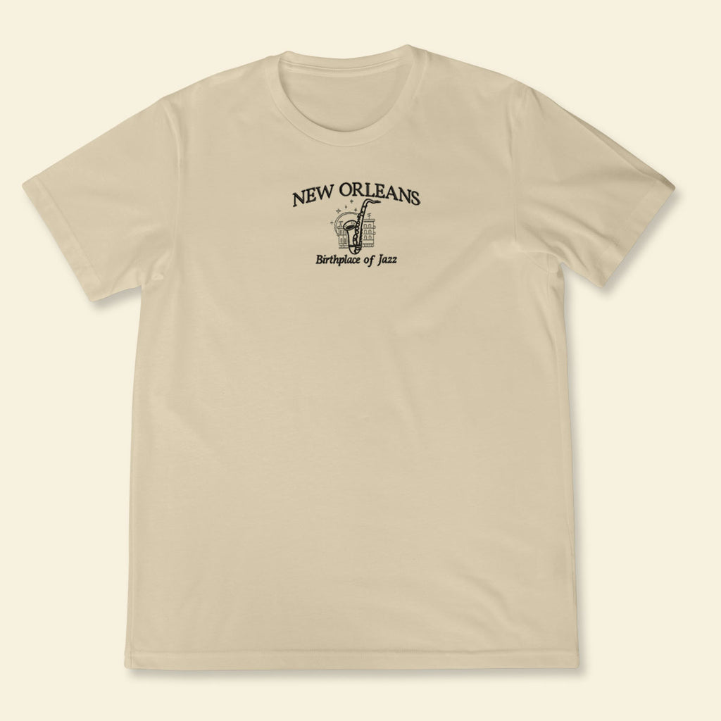 Embroidery New Orleans Birthplace Of Jazz T-shirt 1688960490629.jpg