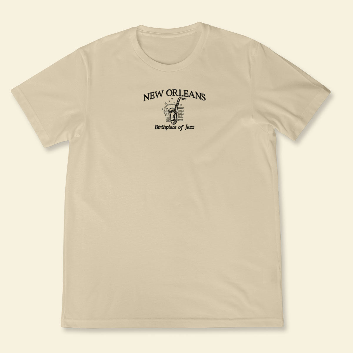 Embroidery New Orleans Birthplace Of Jazz T-shirt 1688960490629.jpg