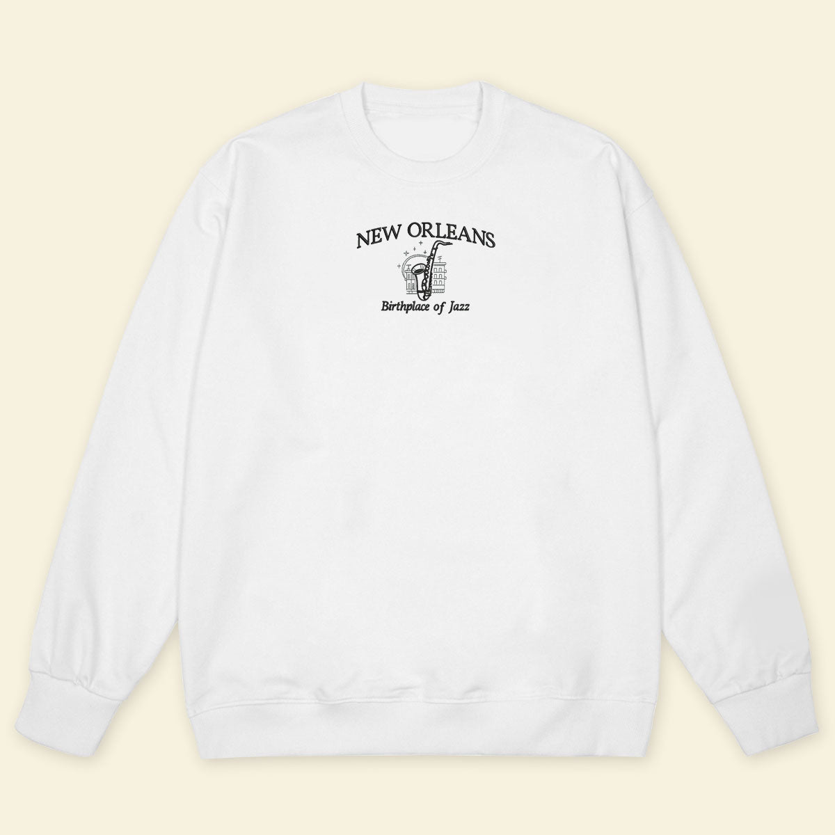 Embroidery New Orleans Birthplace Of Jazz T-shirt 1688960490646.jpg