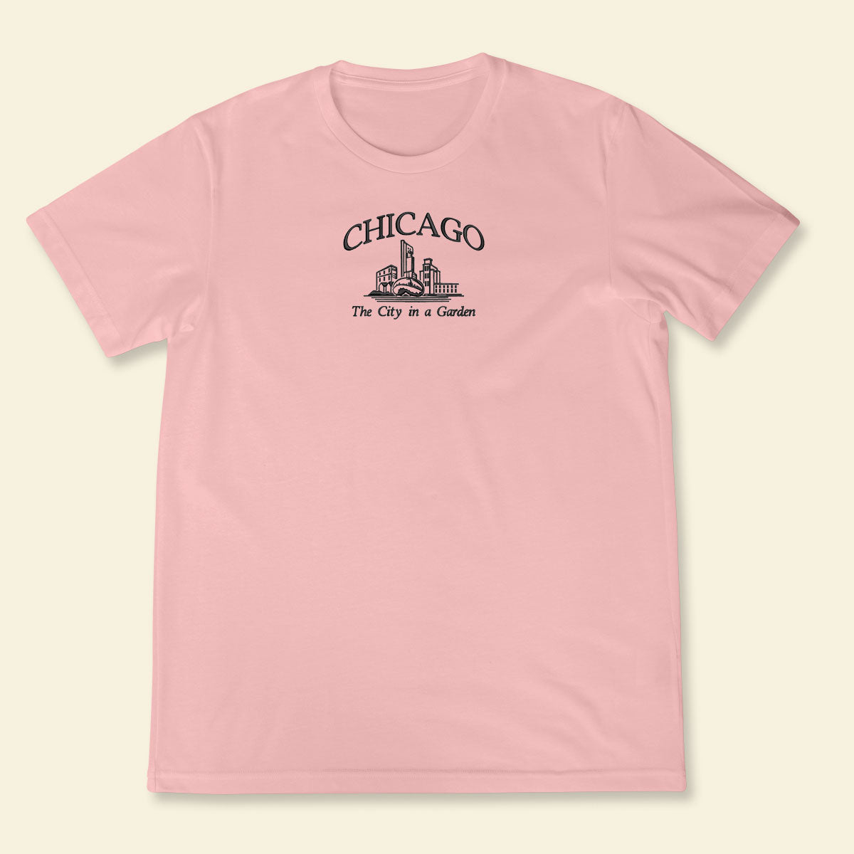 Embroidery Chicago The City In A Garden T-shirt 1688960857903.jpg