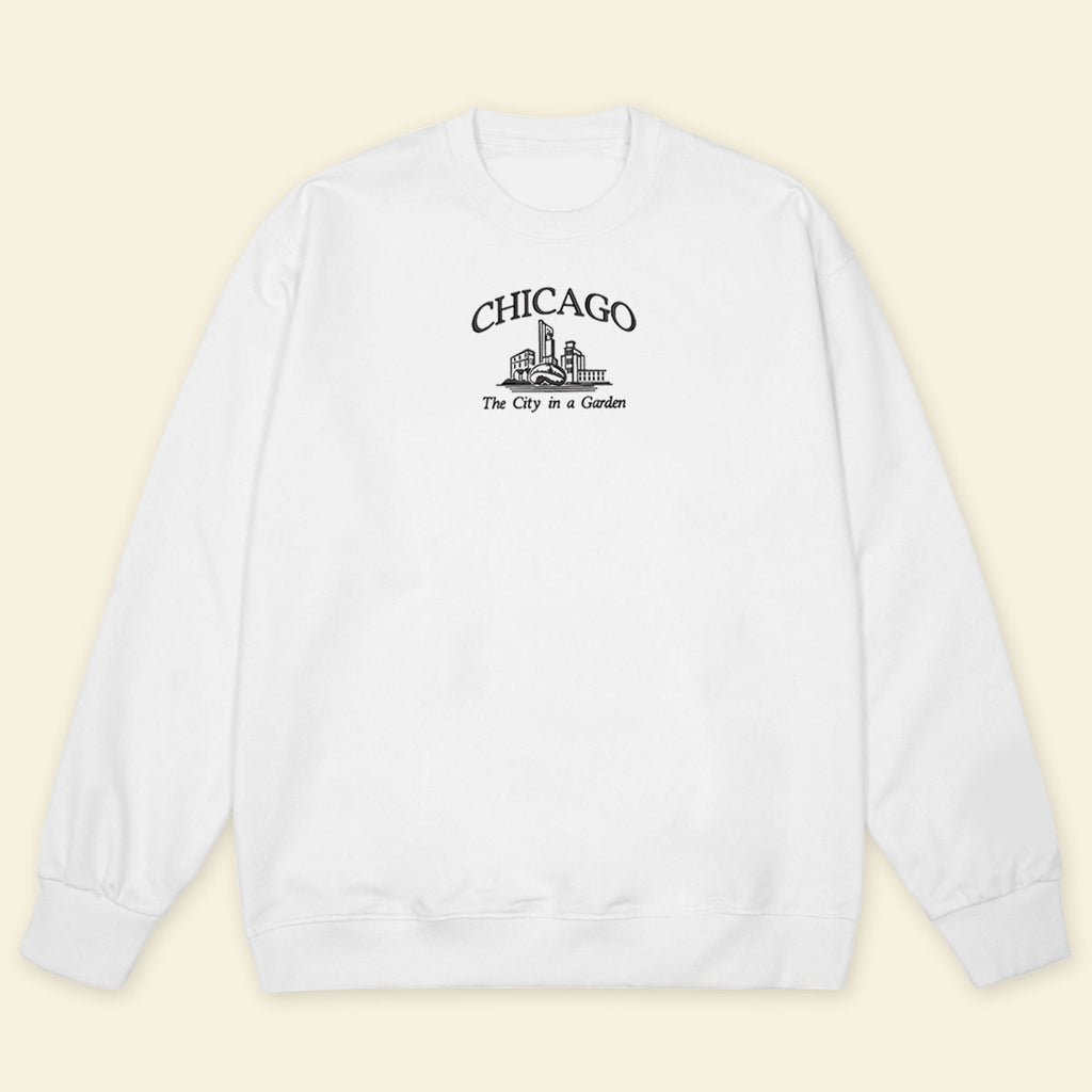 Embroidery Chicago The City In A Garden T-shirt 1688960857909.jpg