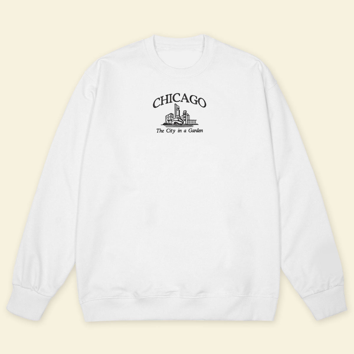 Embroidery Chicago The City In A Garden T-shirt 1688960857909.jpg