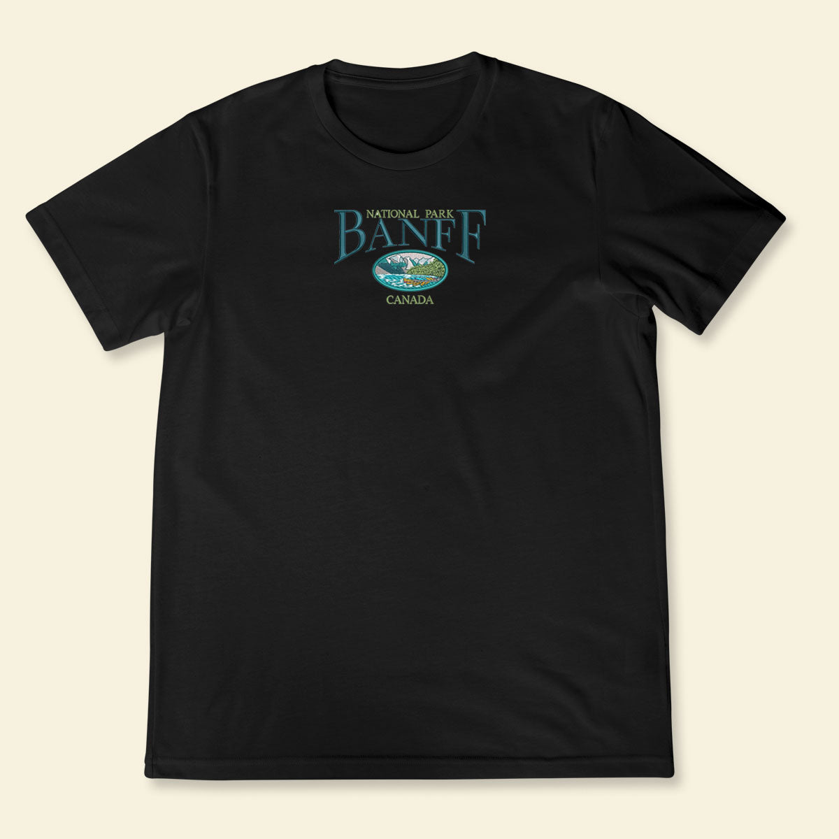Embroidery Canada Banff National Park T-shirt 1688961732198.jpg