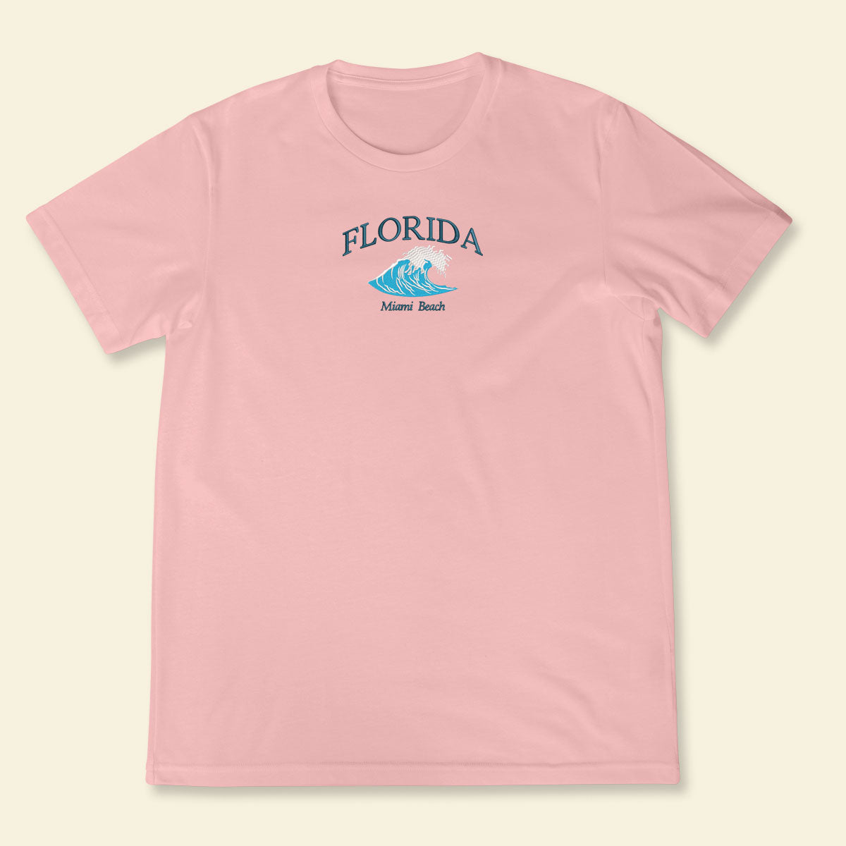 Embroidery Florida Miami Beach T-shirt 1688963507335.jpg
