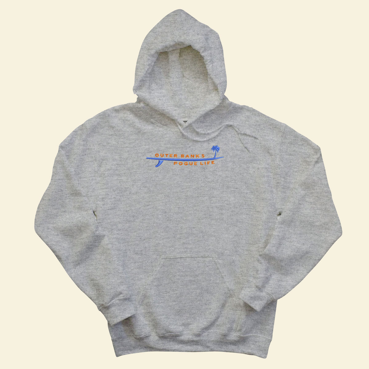 Embroidery Outer Banks Pogue Life With Surfboard And Palm T-shirt 1688975679309.jpg