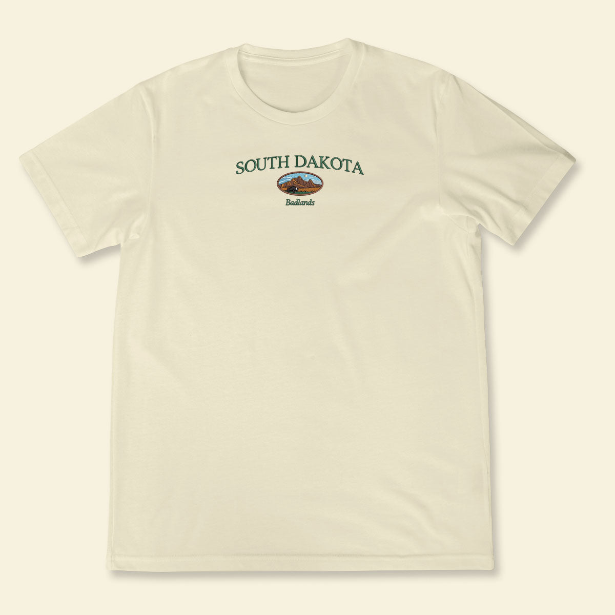 Embroidery South Dakota Badlands T-shirt 1688976683733.jpg