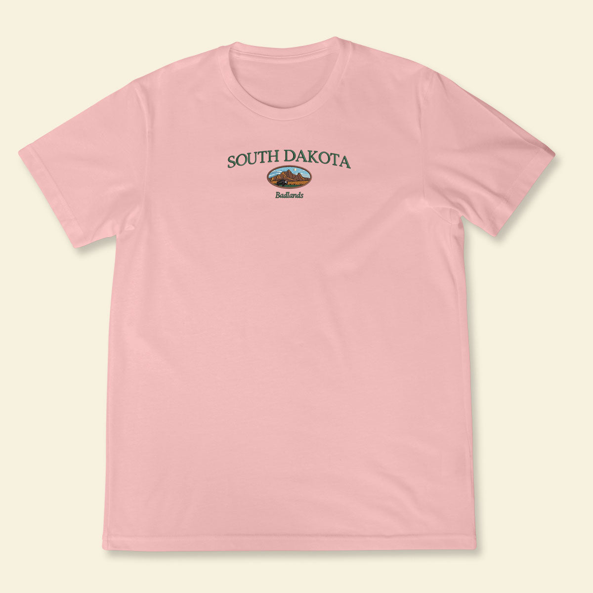 Embroidery South Dakota Badlands T-shirt 1688976683745.jpg