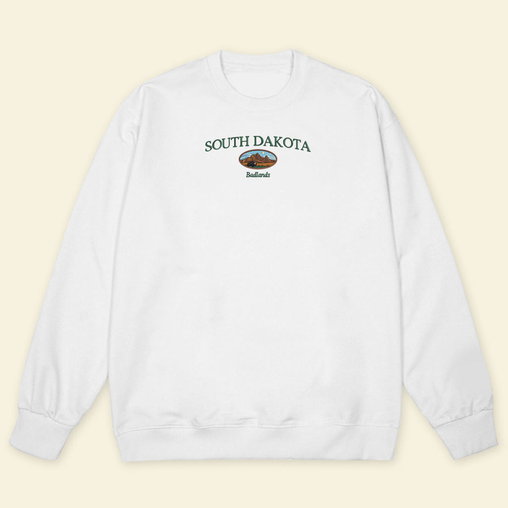 Embroidery South Dakota Badlands T-shirt 1688976683767.jpg