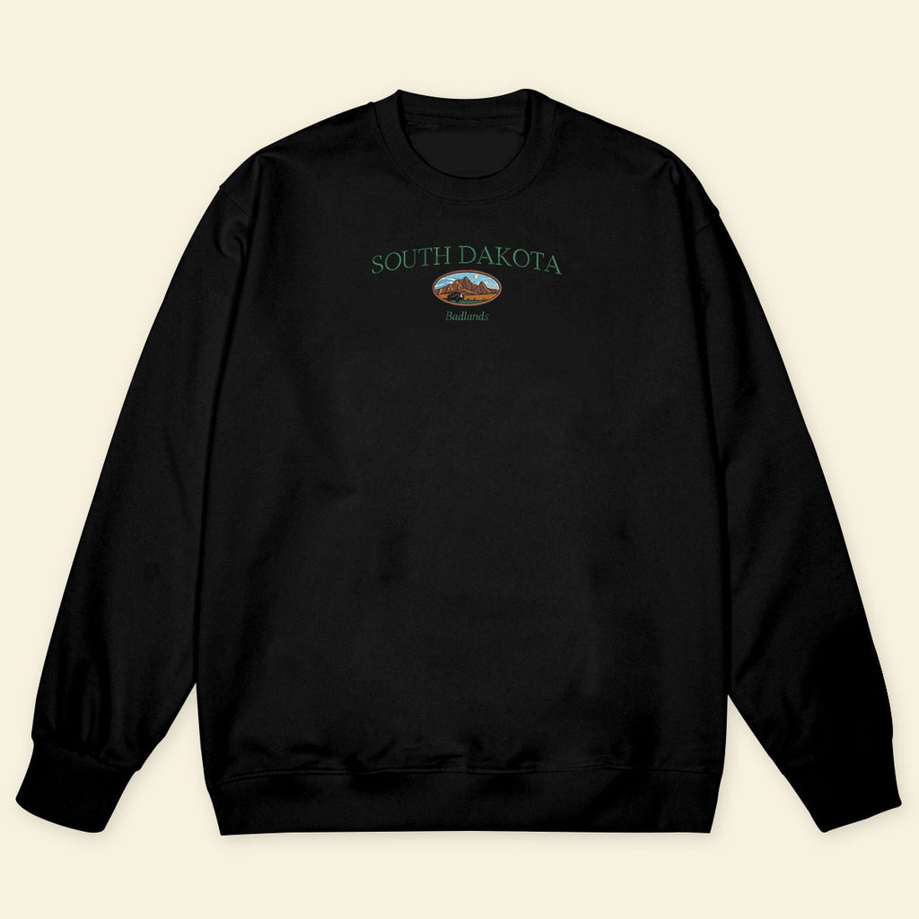 Embroidery South Dakota Badlands T-shirt 1688976683770.jpg