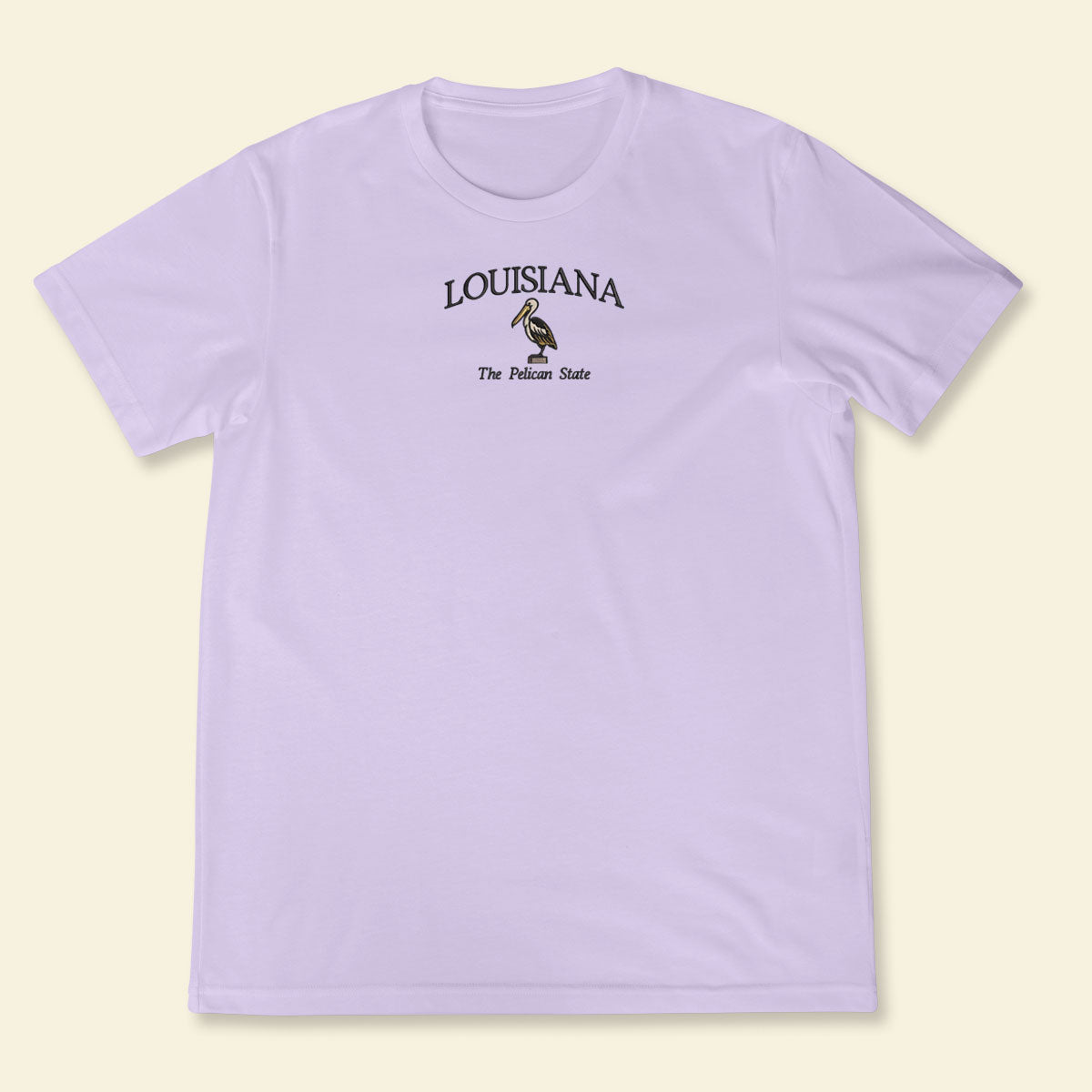 Embroidery Louisiana The Pelican State T-shirt 1688977793079.jpg