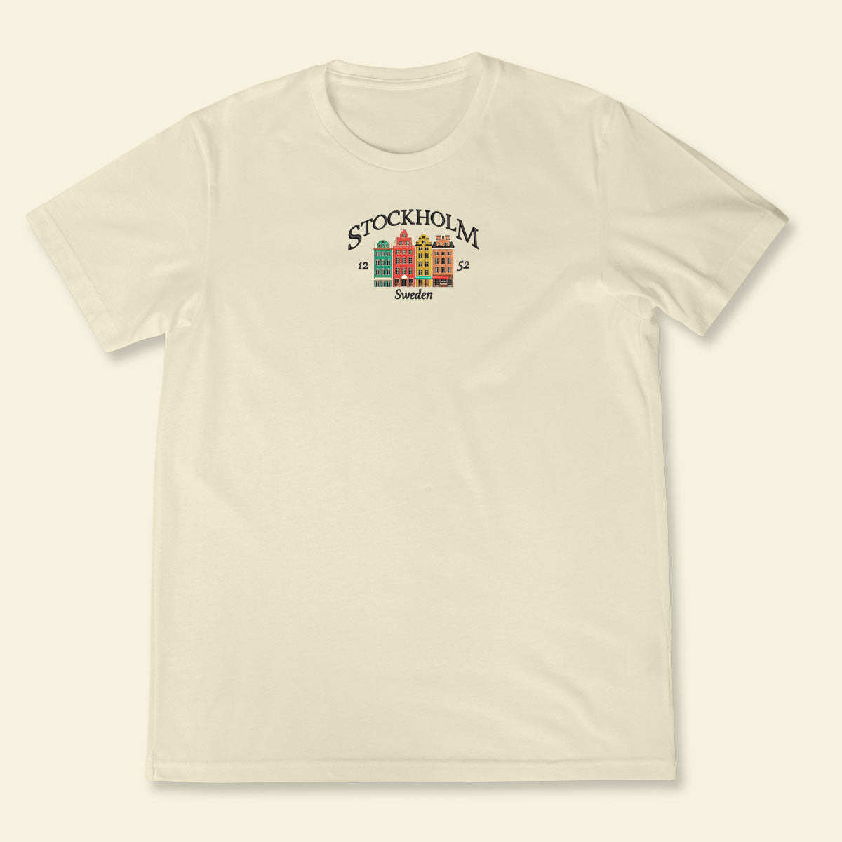 Embroidery Sweden Stockholm T-shirt 1688978140987.jpg