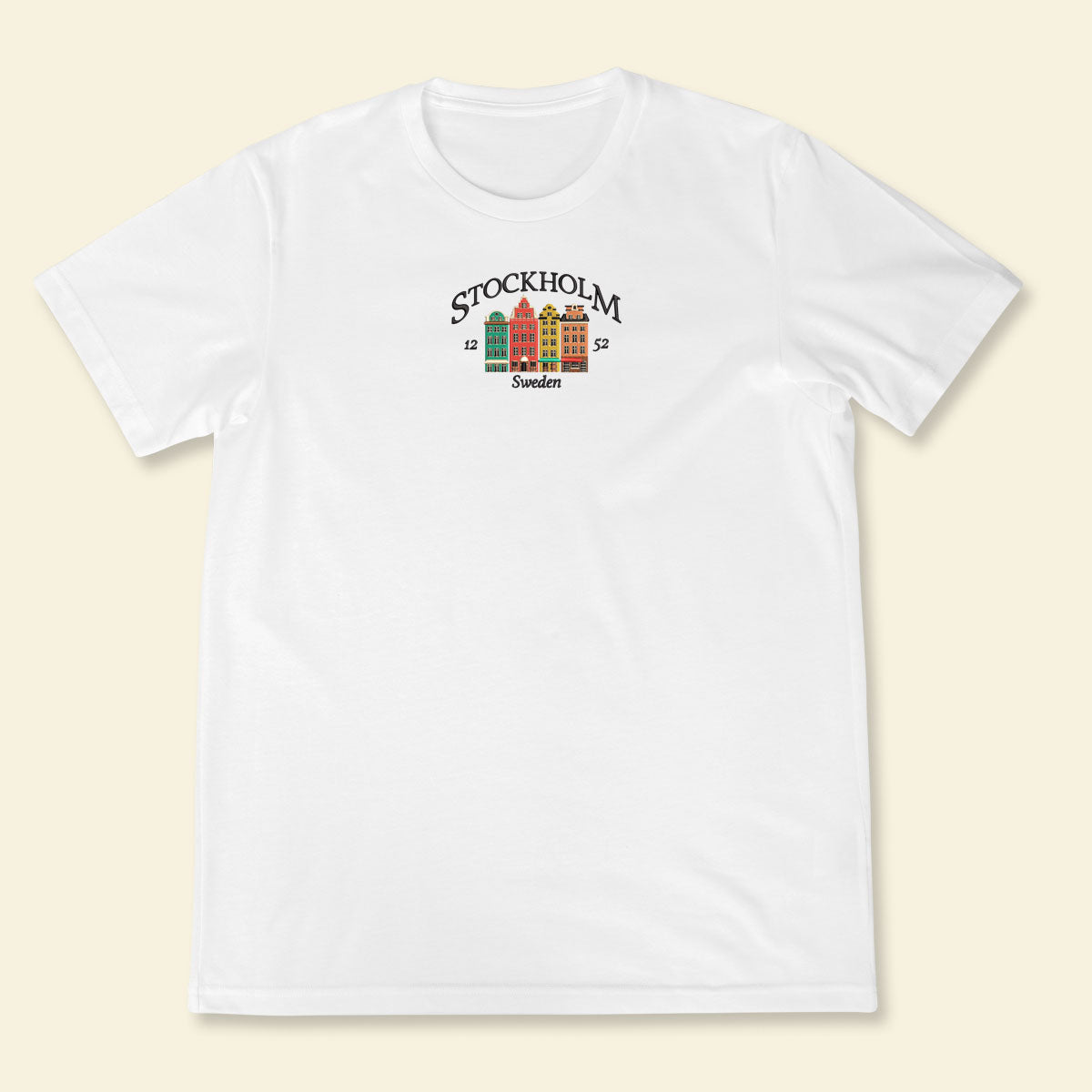 Embroidery Sweden Stockholm T-shirt 1688978140994.jpg