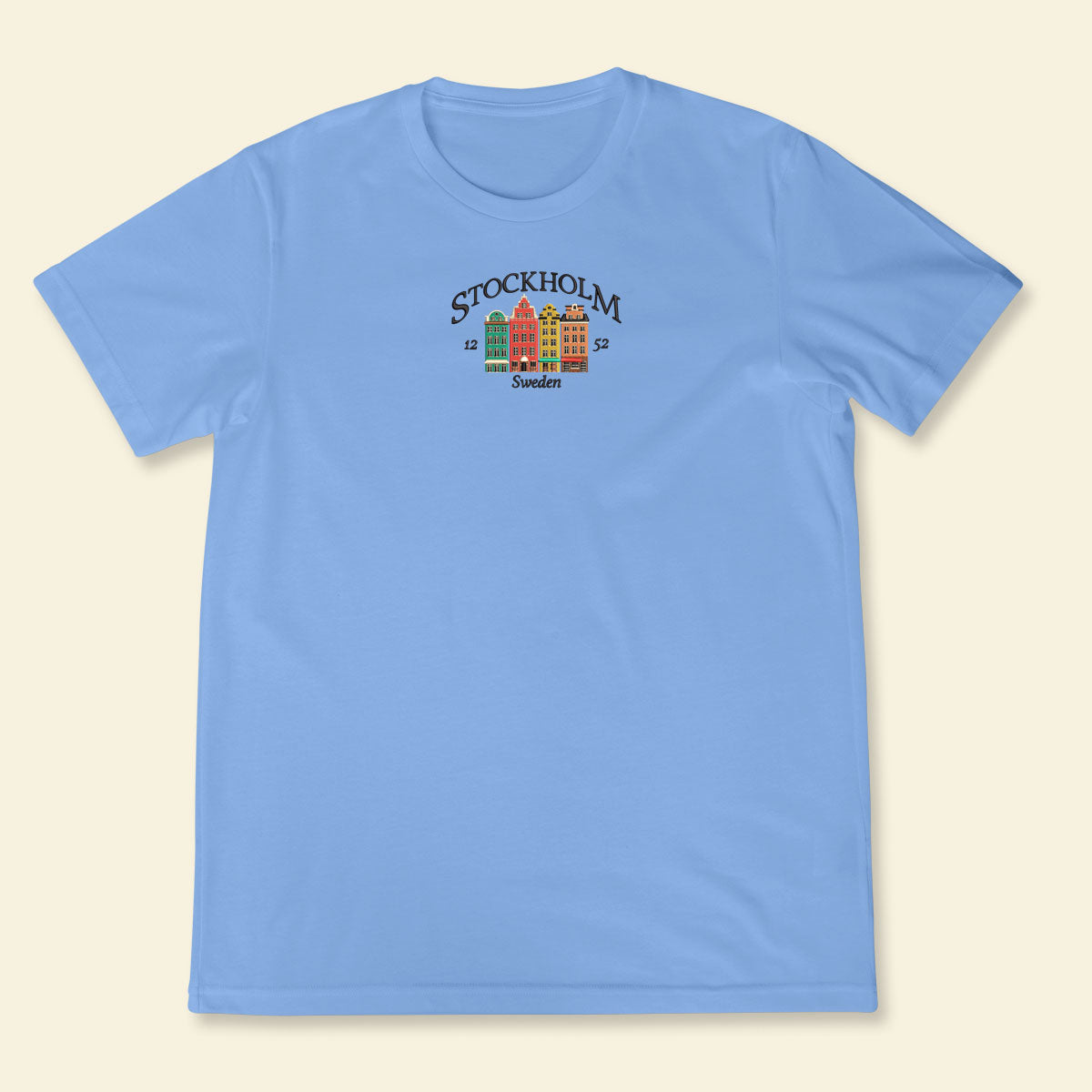 Embroidery Sweden Stockholm T-shirt 1688978140996.jpg