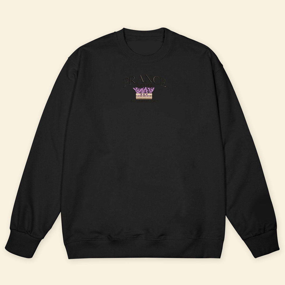 Embroidery France Provence The Lavender Capital T-shirt 1688980000816.jpg