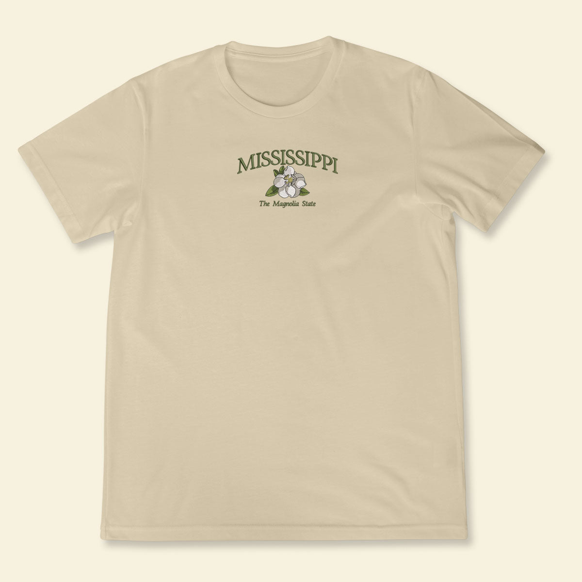 Embroidery Mississippi The Magnolia State T-shirt 1688980290816.jpg