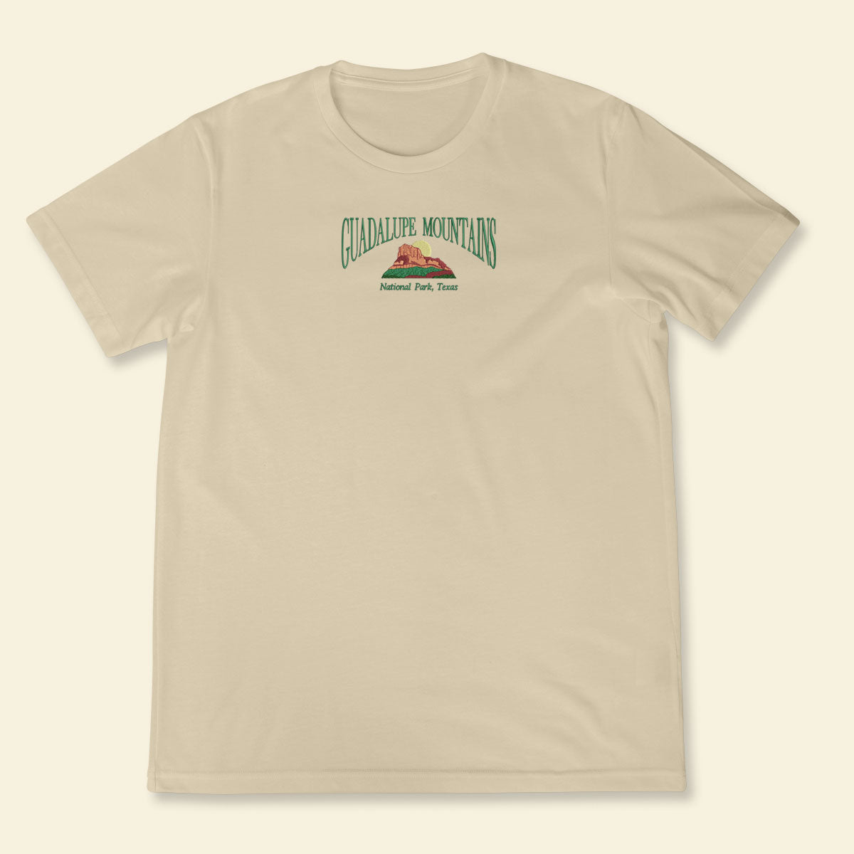 Embroidery Guadalupe Mountains National Park Texas T-shirt 1688981512289.jpg