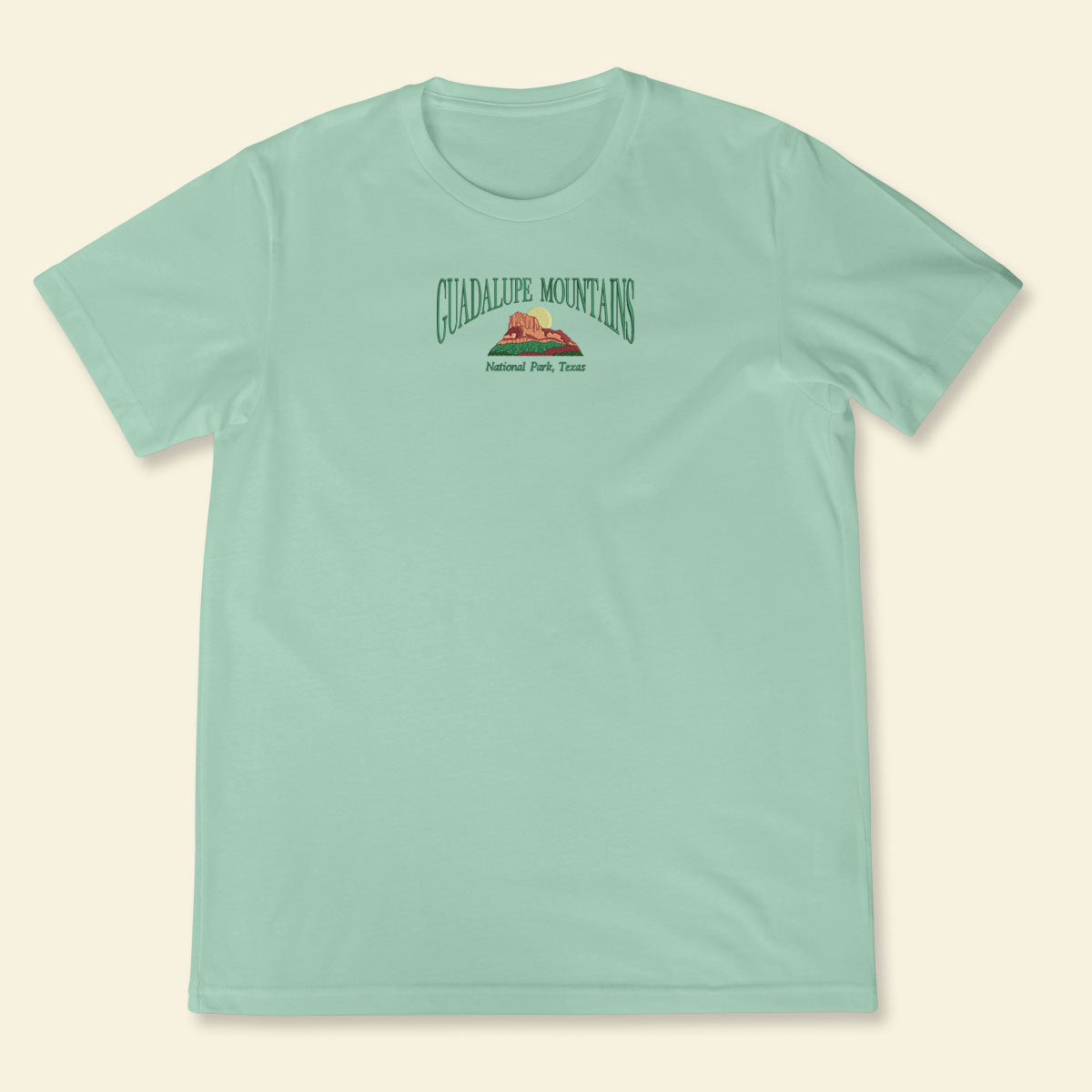 Embroidery Guadalupe Mountains National Park Texas T-shirt 1688981512297.jpg