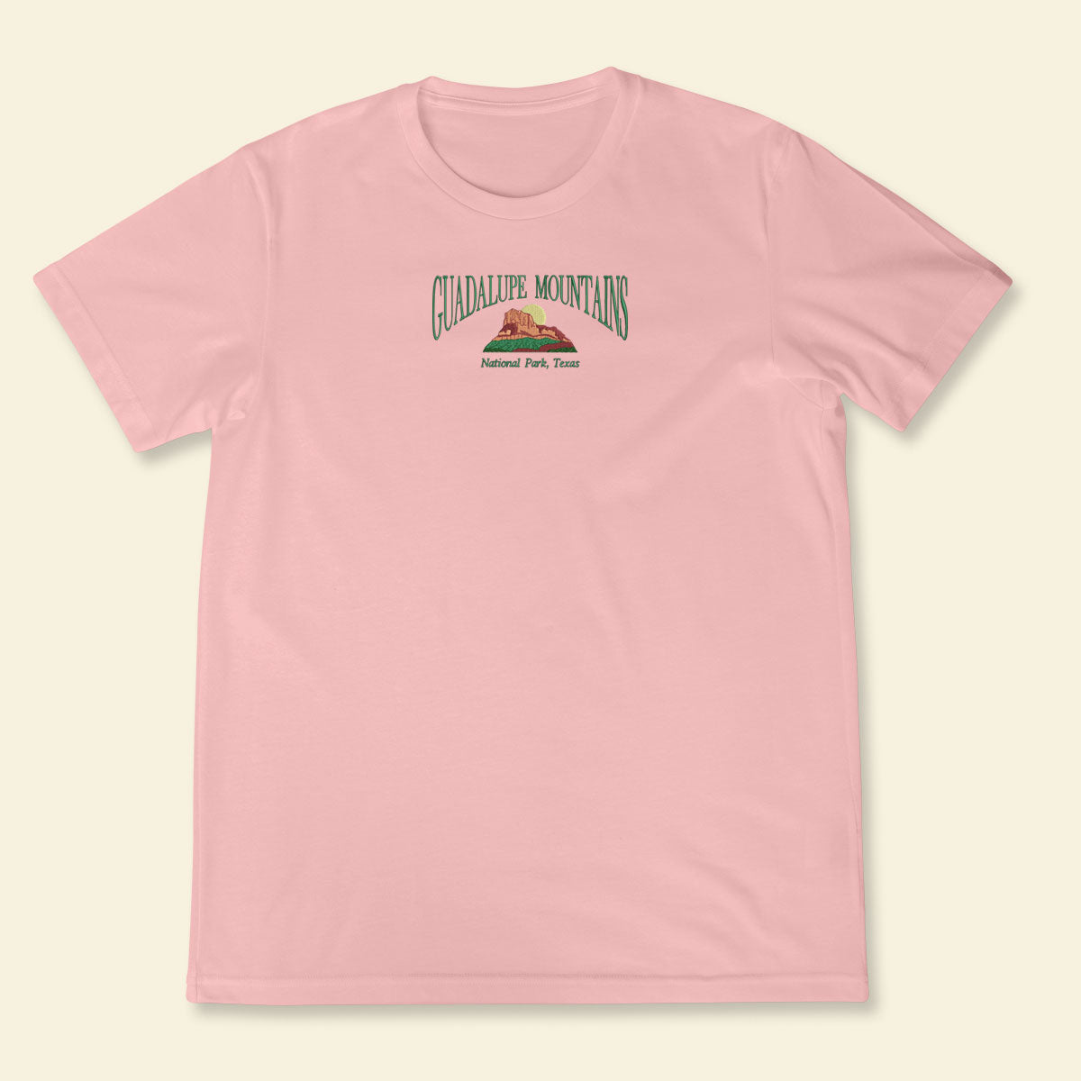 Embroidery Guadalupe Mountains National Park Texas T-shirt 1688981512325.jpg