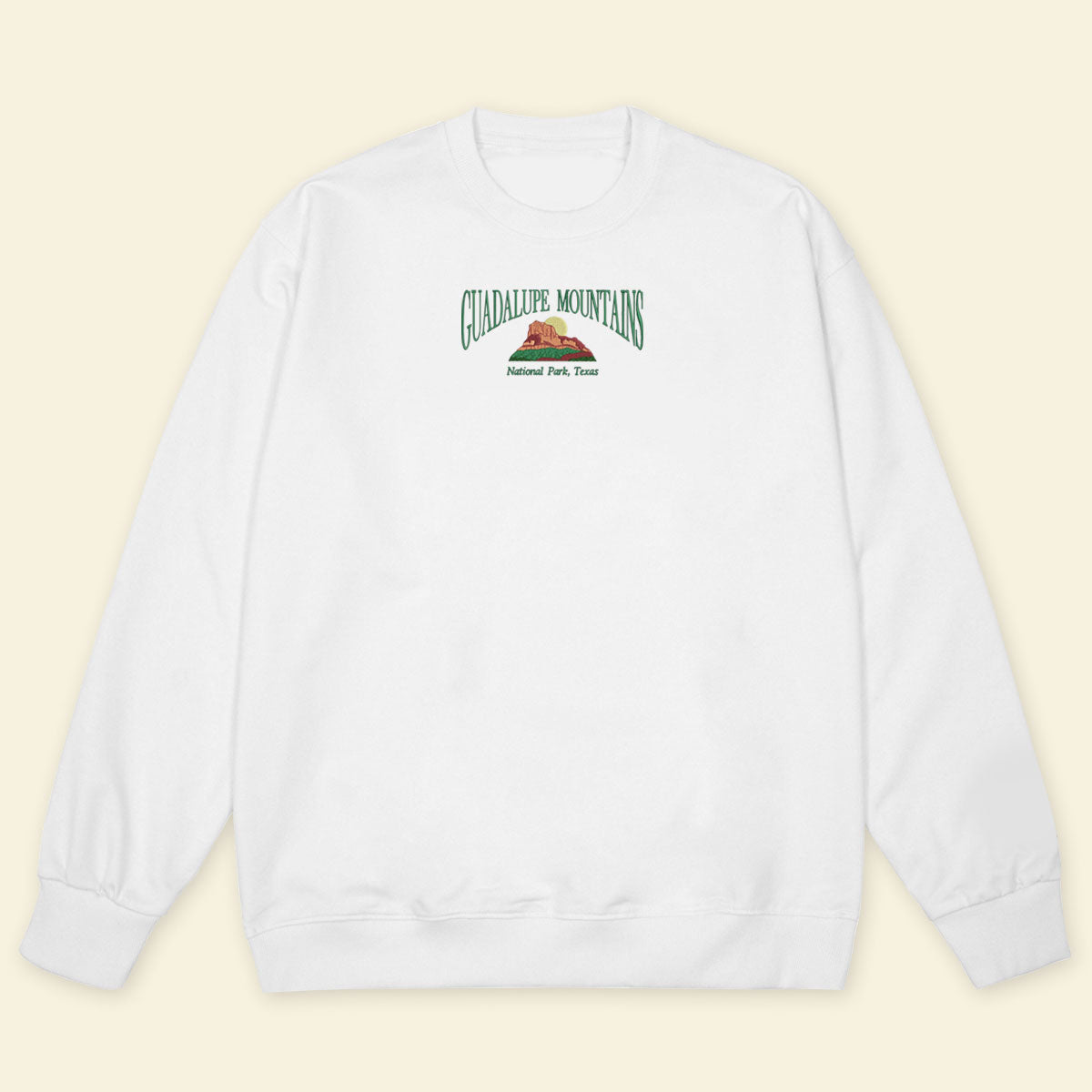Embroidery Guadalupe Mountains National Park Texas T-shirt 1688981512326.jpg