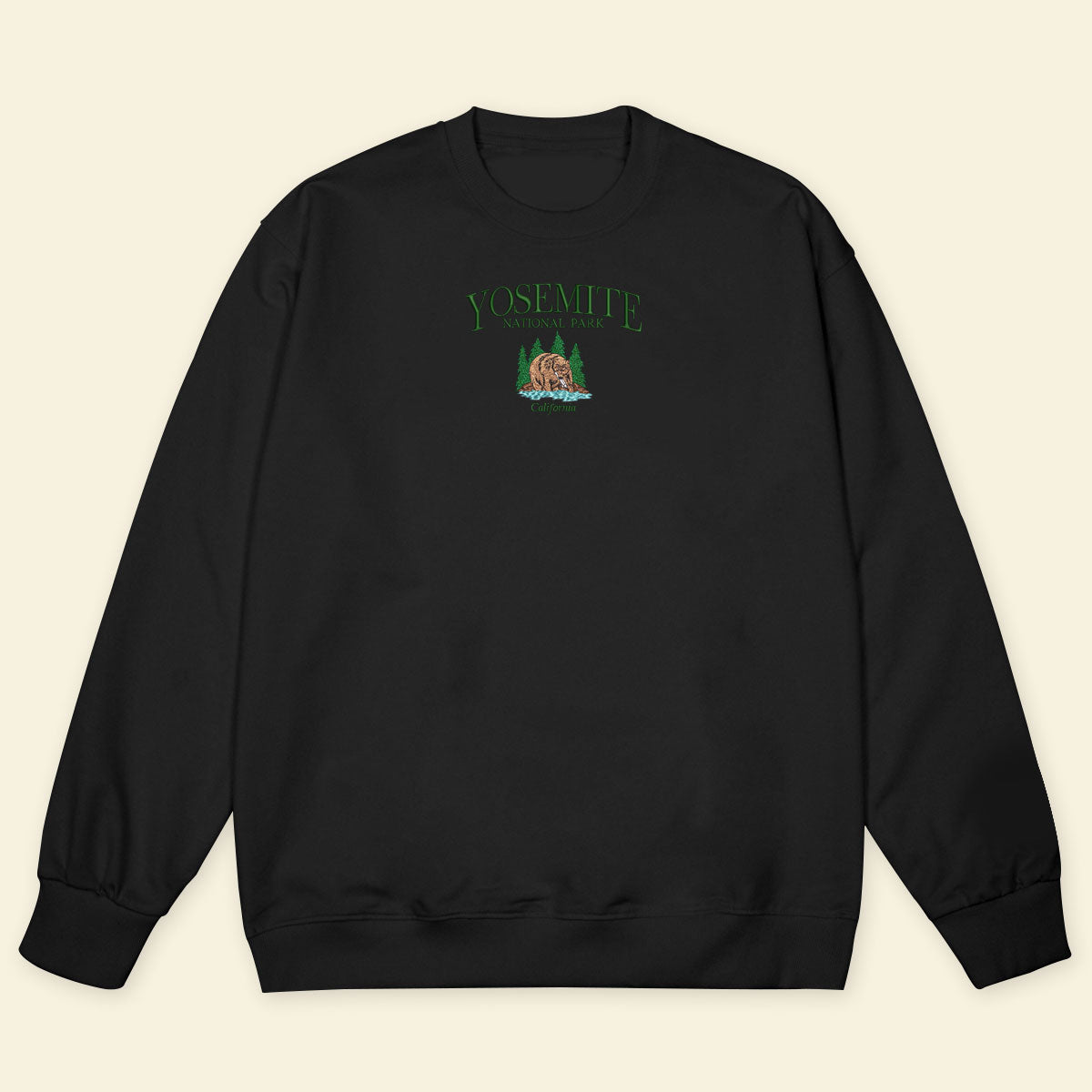 Embroidery Yosemite National Park California T-shirt 1688982199997.jpg