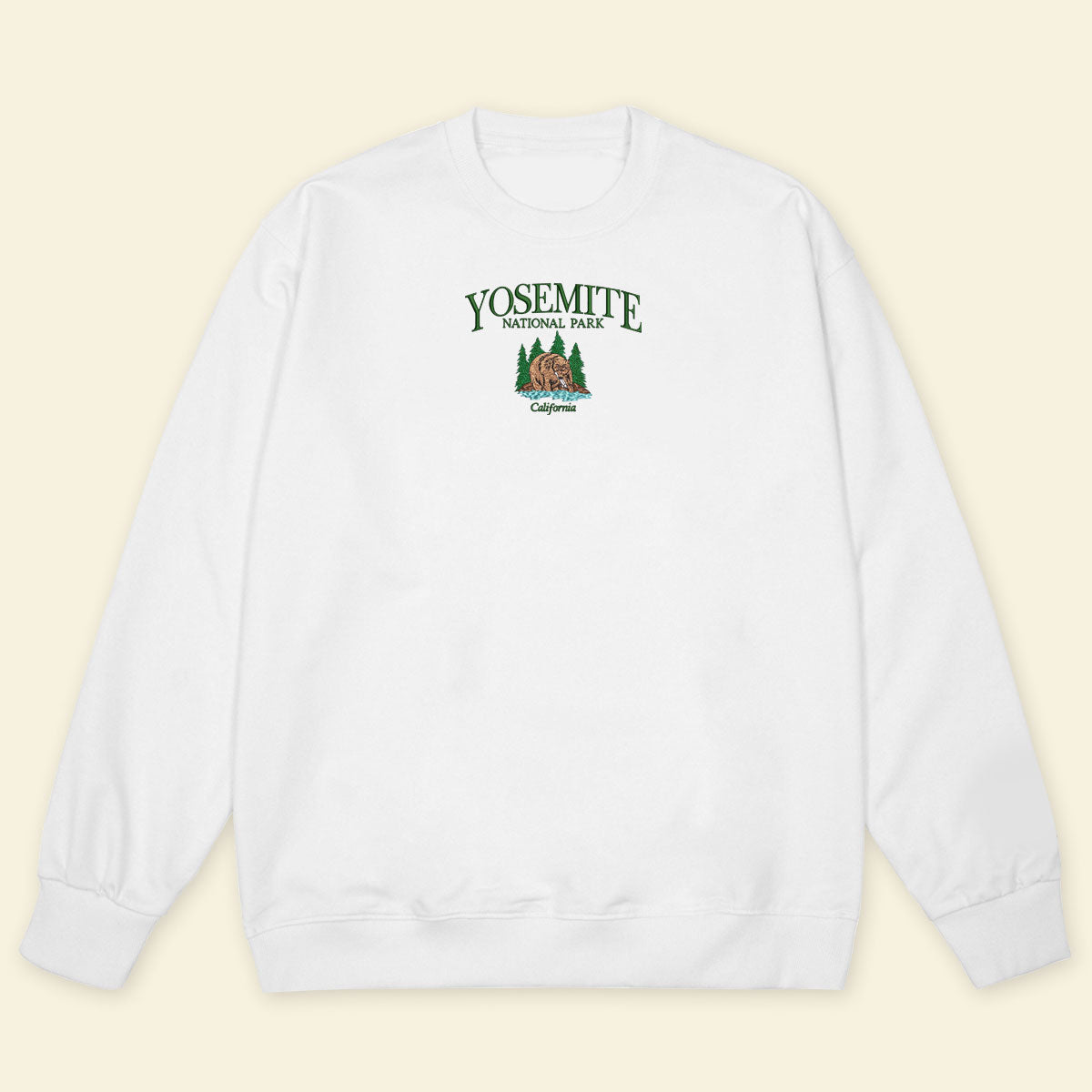Embroidery Yosemite National Park California T-shirt 1688982200049.jpg