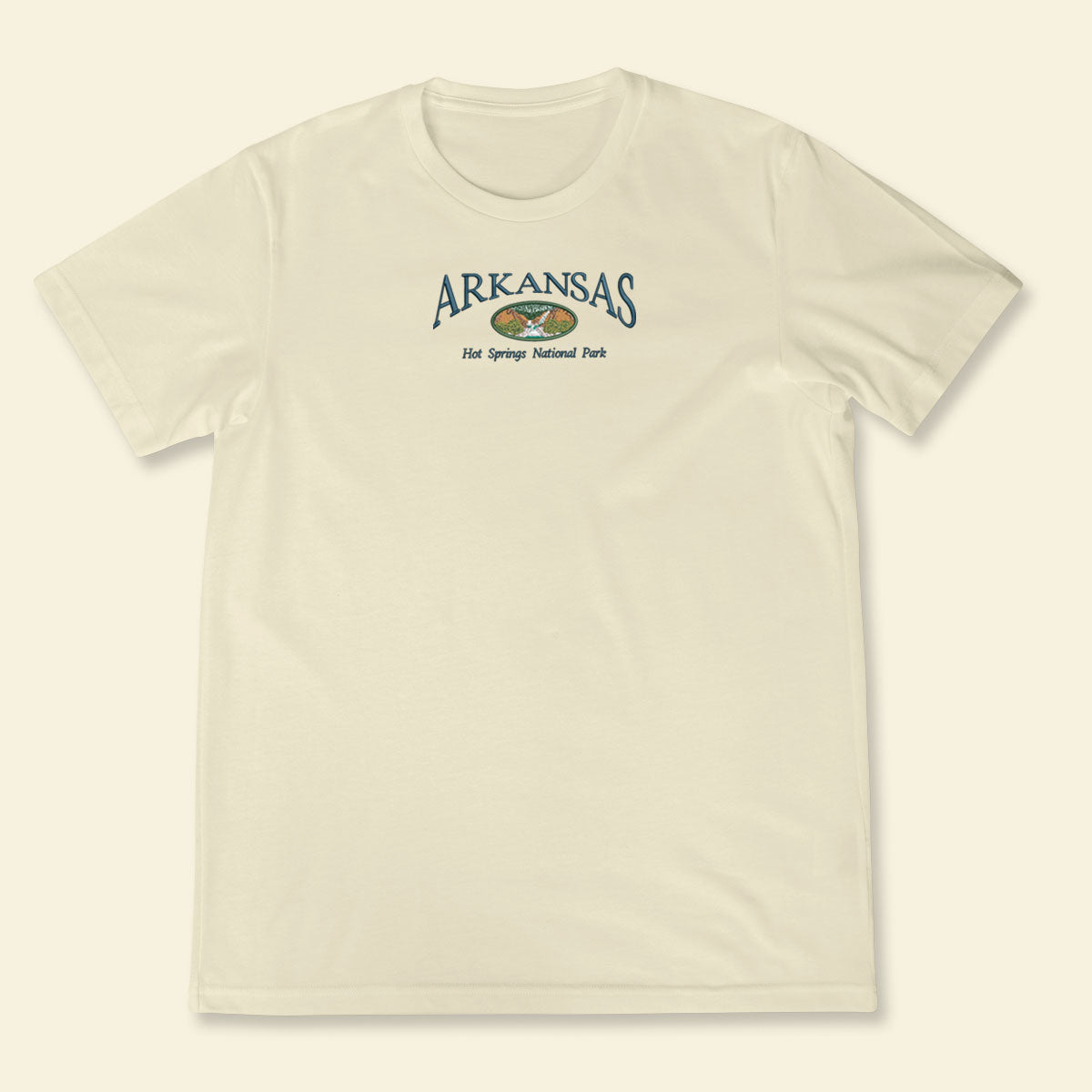 Embroidery Arkansas Hot Springs National Park T-shirt 1688983523100.jpg