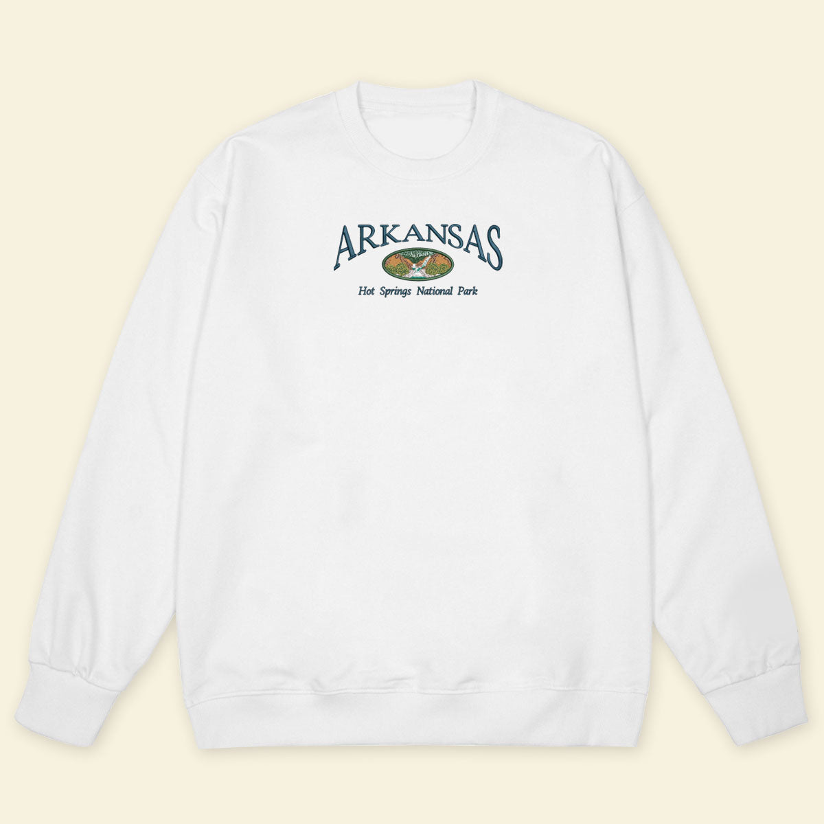 Embroidery Arkansas Hot Springs National Park T-shirt 1688983523208.jpg