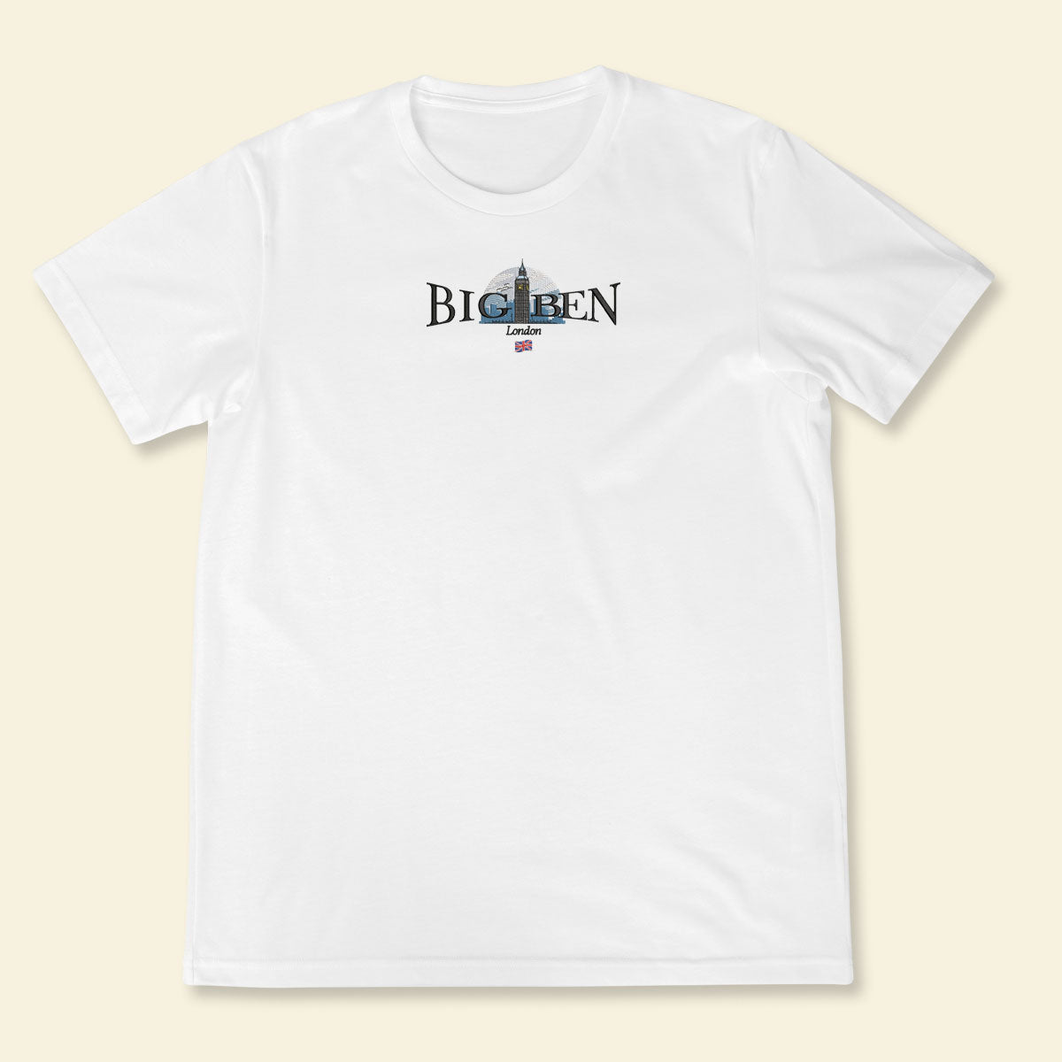 Embroidery Big Ben London Clock Tower T-shirt 1688983724276.jpg