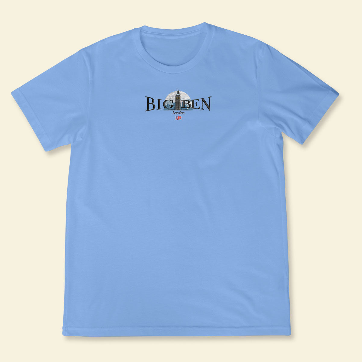 Embroidery Big Ben London Clock Tower T-shirt 1688983724290.jpg