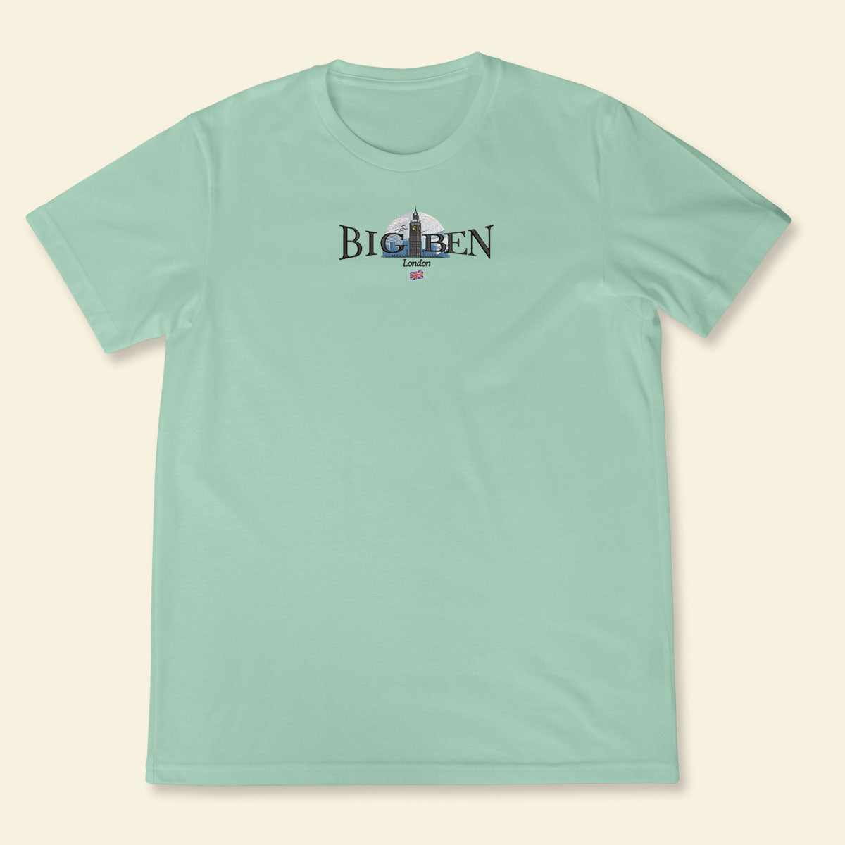 Embroidery Big Ben London Clock Tower T-shirt 1688983724310.jpg