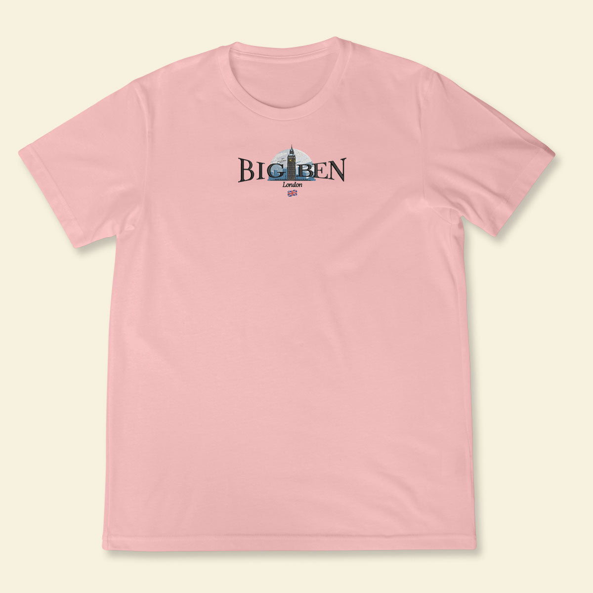 Embroidery Big Ben London Clock Tower T-shirt 1688983724315.jpg