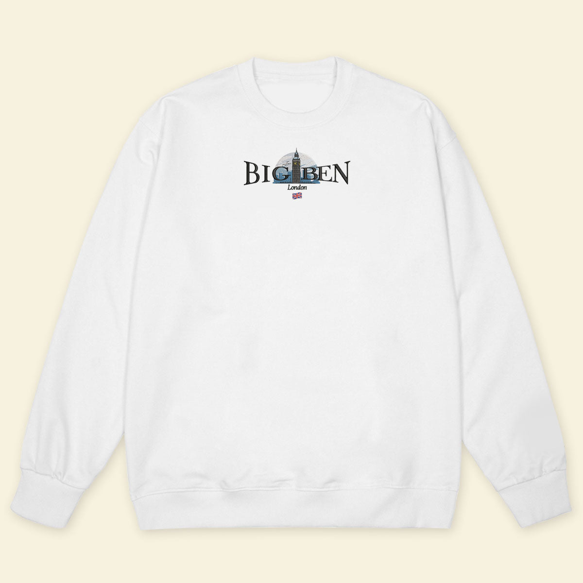 Embroidery Big Ben London Clock Tower T-shirt 1688983724321.jpg