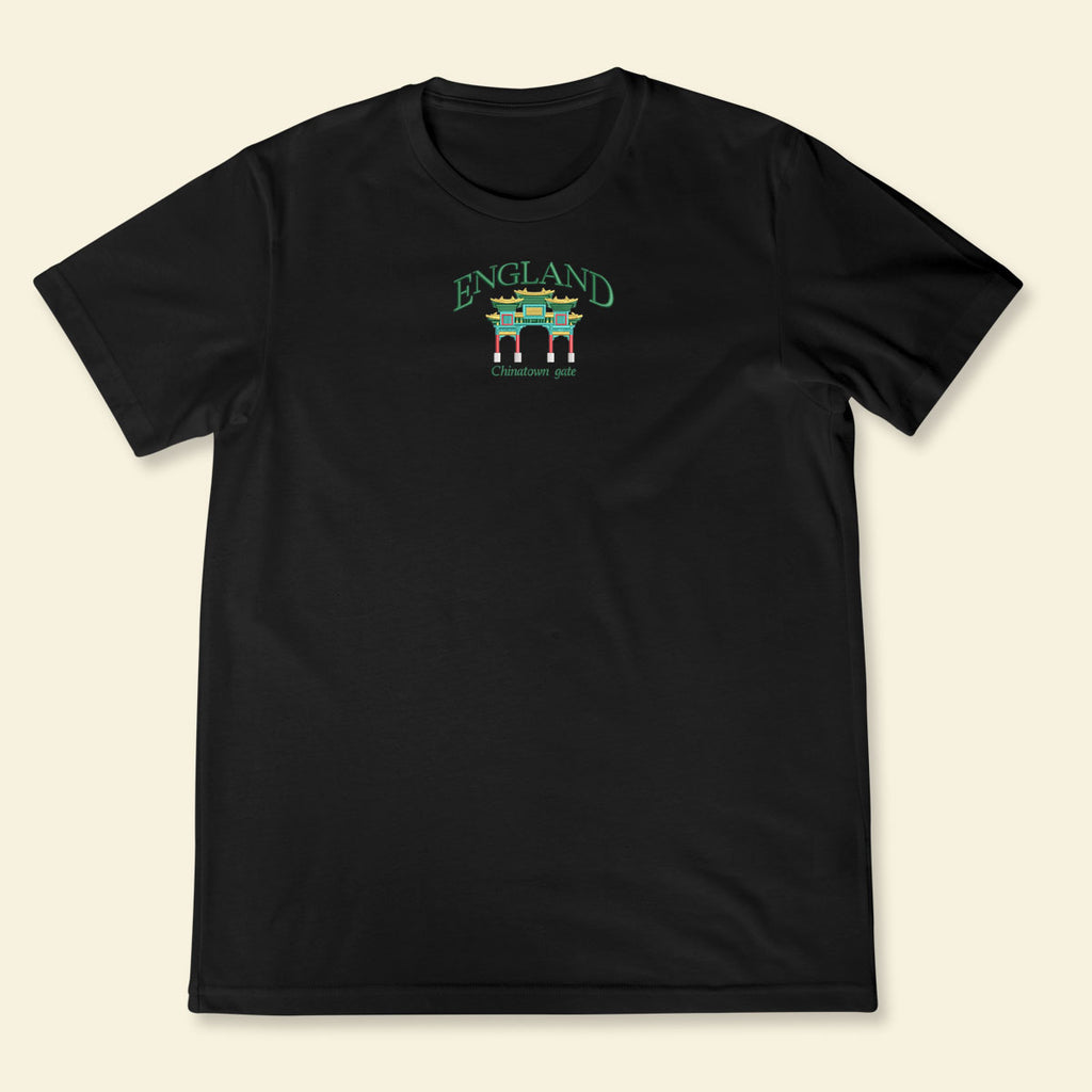 Embroidery Chinatown Gate England T-shirt 1689041565593.jpg