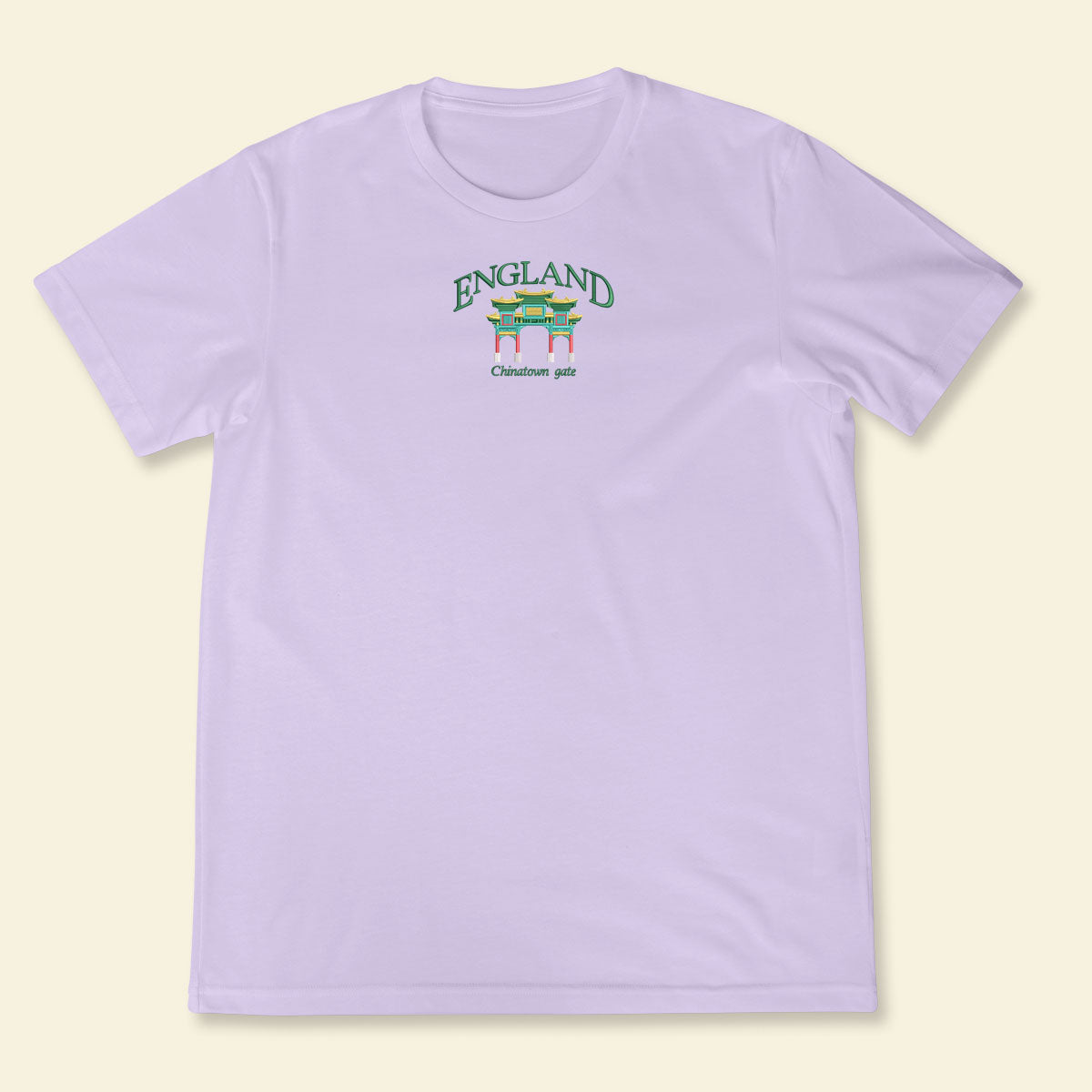 Embroidery Chinatown Gate England T-shirt 1689041565620.jpg