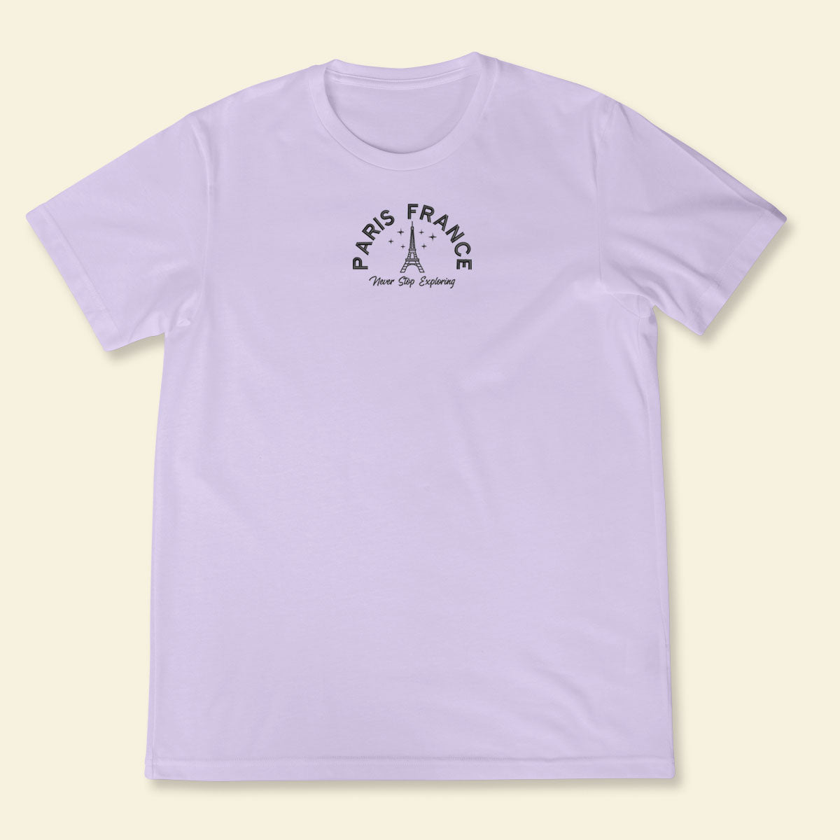 Embroidery Paris France Vintage T-shirt 1689042795367.jpg